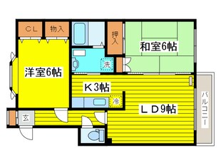 伏古7条3丁目 徒歩3分 3階の物件間取画像